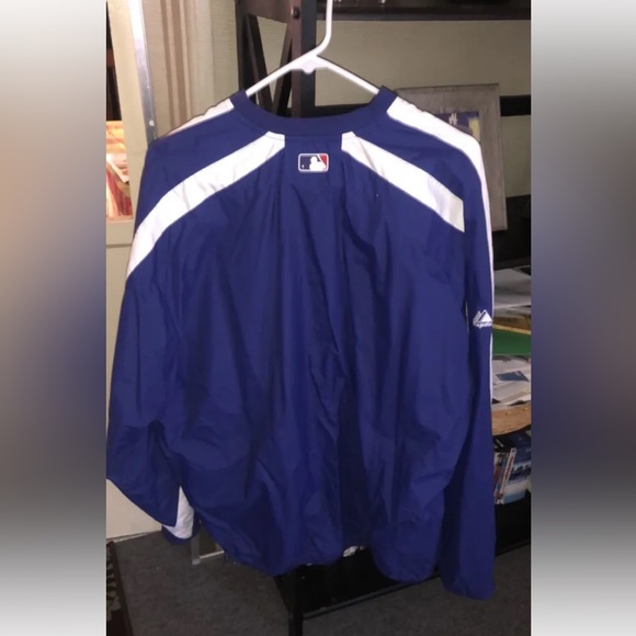 Los Angeles dodgers majestic collection pullover xl - Picture 3 of 3
